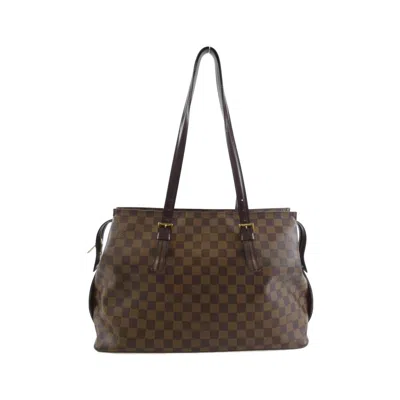 Pre-owned Louis Vuitton Coated Canvas Shoulder Bag () In Multi