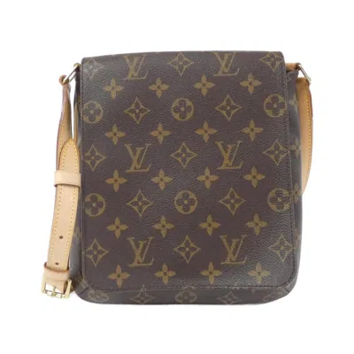 Pre-owned Louis Vuitton Coated Canvas Shoulder Bag () In Multi