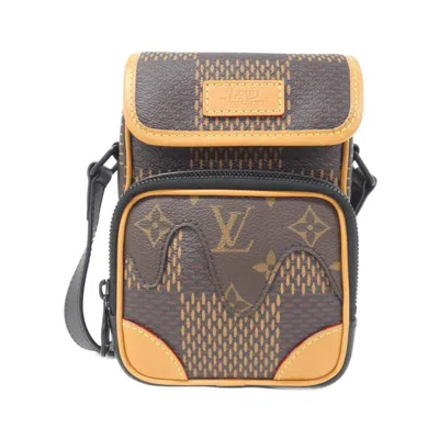 Pre-owned Louis Vuitton Coated Canvas Shoulder Bag () In Multi