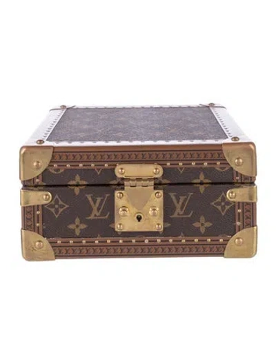 Pre-owned Louis Vuitton Coffret Joaillerie In Brown