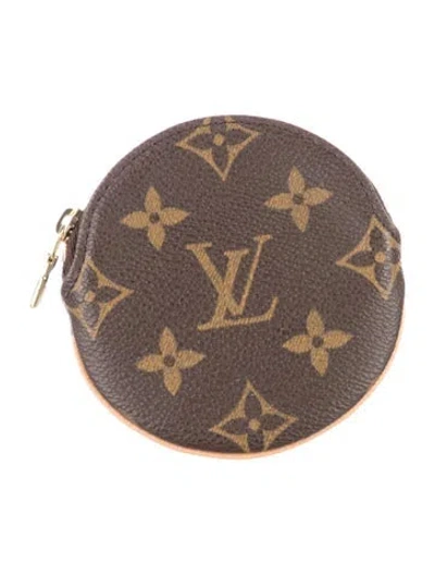 Pre-owned Louis Vuitton Coin Purse In Brown