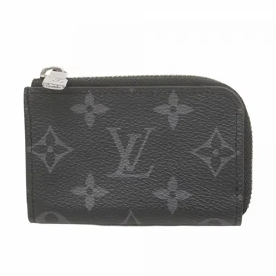 Pre-owned Louis Vuitton Coin Purse/coin Case () In Black