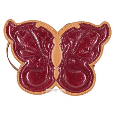 Pre-owned Louis Vuitton Conte De Fées Burgundy Patent Leather Shoulder Bag ()