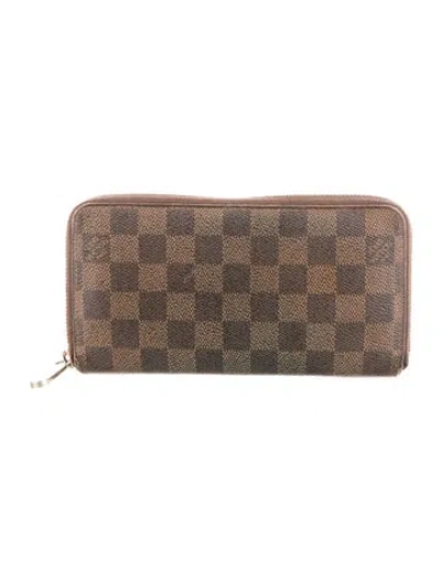 Pre-owned Louis Vuitton Continental Wallet In Brown