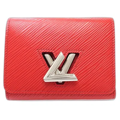 Pre-owned Louis Vuitton Coquelicots Galle Epi Leather Wallet (tri-fold) ()