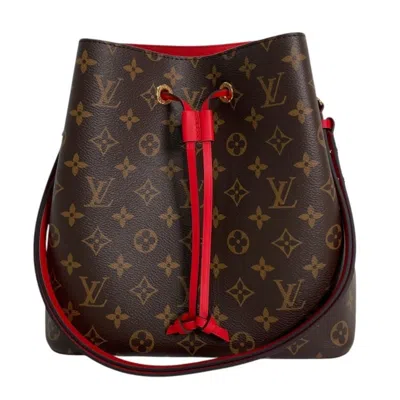 Pre-owned Louis Vuitton Coquelicots Monogram Red Color Monogram Shoulder Bag ()