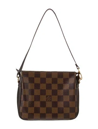 Pre-owned Louis Vuitton Cosmetic Bag In Brown