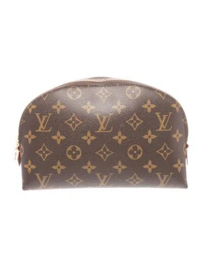Pre-owned Louis Vuitton Cosmetic Bag Pouch In Brown