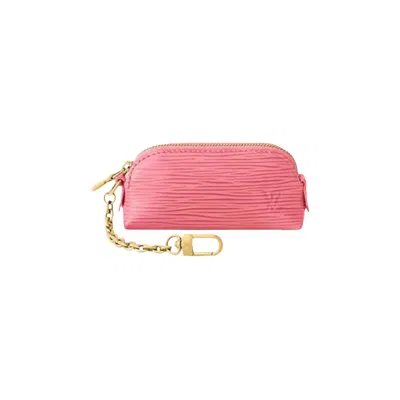 Pre-owned Louis Vuitton Cosmetic Lipstick Pouch 'tender Bliss Épi Leather' | Pink | Women's Size Onesize