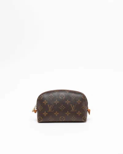 Pre-owned Louis Vuitton Cosmetic Pouch In Brown