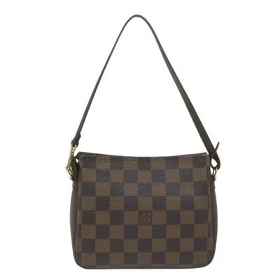 Pre-owned Louis Vuitton Cosmetic Pouch Brown Canvas Clutch Bag ()