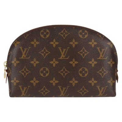 Pre-owned Louis Vuitton Cosmetic Pouch Canvas Clutch Bag () In Brown