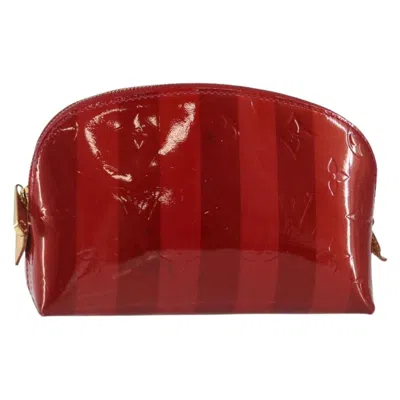 Pre-owned Louis Vuitton Cosmetic Pouch Electric Epi Leather Red Patent_leather Bag ()