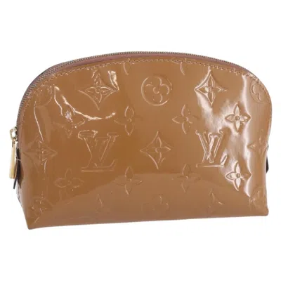 Pre-owned Louis Vuitton Cosmetic Pouch Monogram Vernis Brown Patent_leather Clutche & Pouche Bag ()