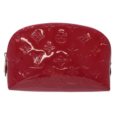 Pre-owned Louis Vuitton Cosmetic Pouch Monogram Vernis Pink Patent_leather Clutche & Pouche Bag ()