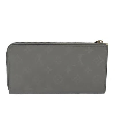 Pre-owned Louis Vuitton Cosmos Grey Canvas Wallet  ()