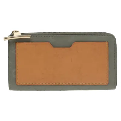 Pre-owned Louis Vuitton Cosmos Grey Canvas Wallet  () In Gray
