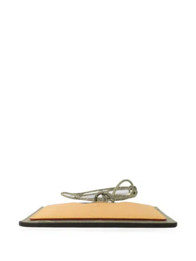 Pre-owned Louis Vuitton Cosmos Monogram Titanium Card Wallet In Neutrals