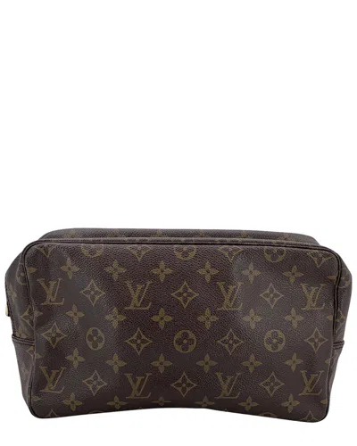 Pre-owned Louis Vuitton Cotton Trousse De Toilette (authentic Pre-loved)