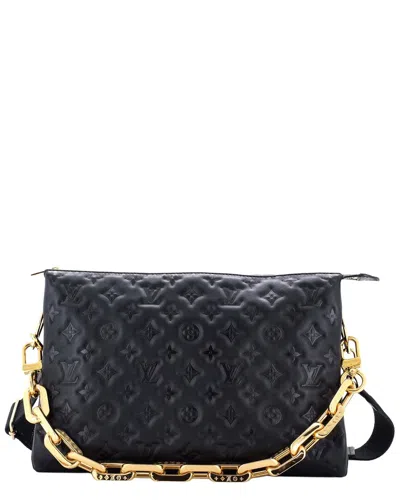 Louis Vuitton Coussin Bag Monogram Embossed Lambskin Leather Mm (authentic  Pre-loved)