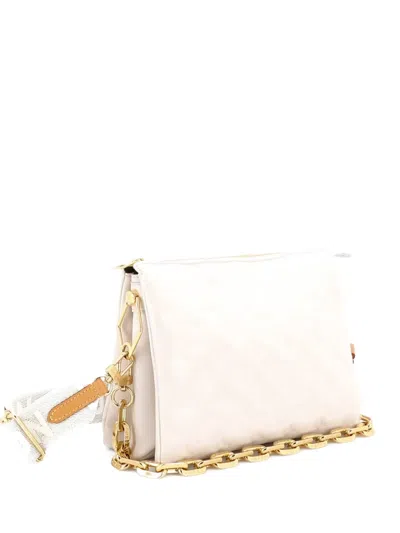 Pre-owned Louis Vuitton Coussin Bag Monogram Embossed Lambskin Pm Crossbody Bag