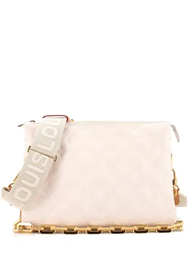 Pre-owned Louis Vuitton Coussin Bag Monogram Embossed Lambskin Pm Crossbody Bag