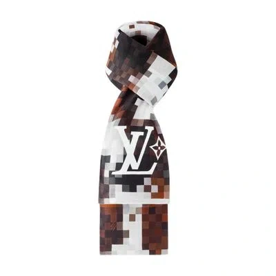 Louis Vuitton Cowmooflage Stole In Brown