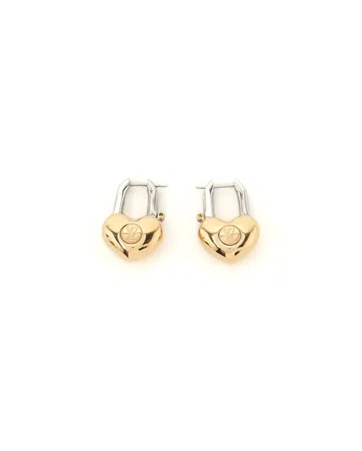 Pre-owned Louis Vuitton Crazy In Lock Earrings In Multi