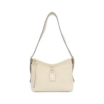 Pre-owned Louis Vuitton Cream Leather Shoulder Bag () In White
