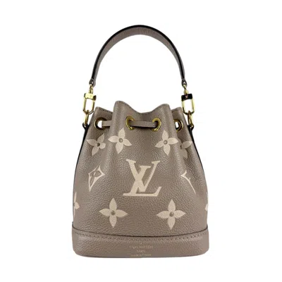 Pre-owned Louis Vuitton Cream Monogram Empreinte Shoulder Bag ()