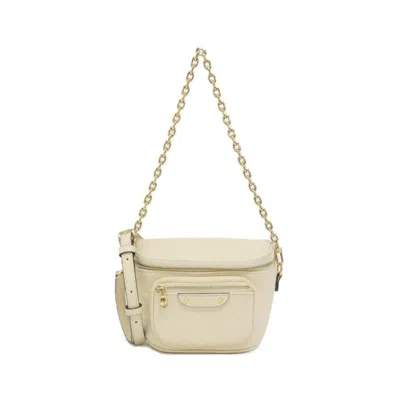 Pre-owned Louis Vuitton Cream Monogram Empreinte Shoulder Bag () In White