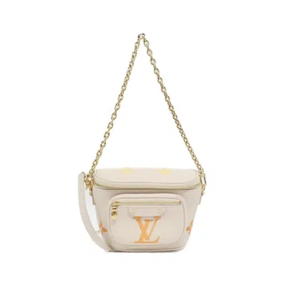 Pre-owned Louis Vuitton Cream Saffron Leather Shoulder Bag ()