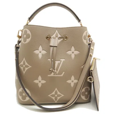 Pre-owned Louis Vuitton Cream Tourterelle Leather Shoulder Bag ()