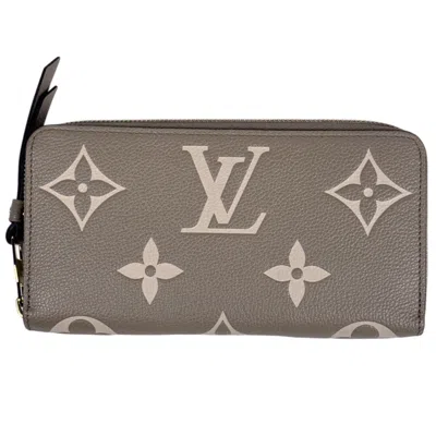 Pre-owned Louis Vuitton Cream Tourterelle Monogram Long Wallet (bi-fold) () In Multi