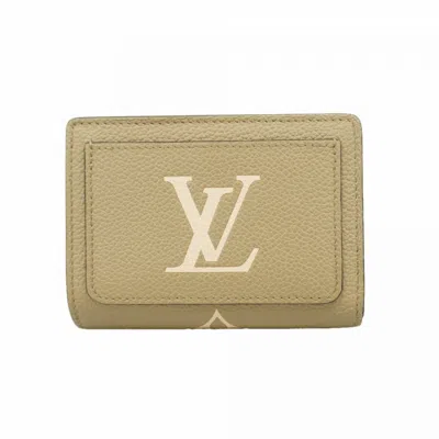 Pre-owned Louis Vuitton Cream Tourterelle Wallet (bi-fold) () In Multi