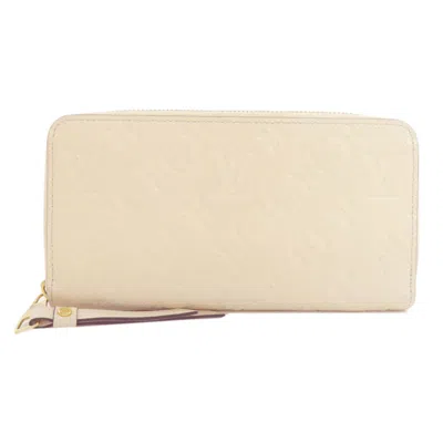 Pre-owned Louis Vuitton Cream White Coin Purse/coin Case ()