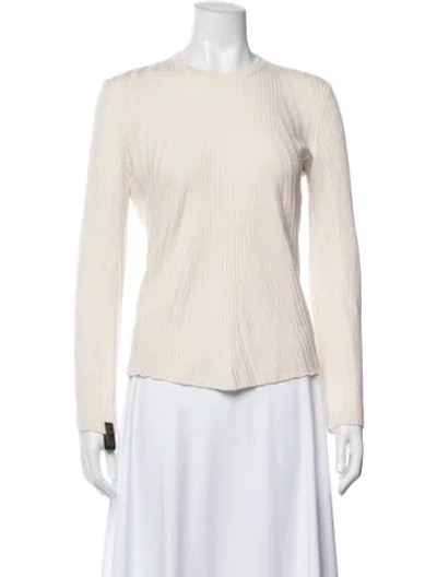 Pre-owned Louis Vuitton Crew Neck Sweater In Neutral