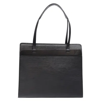 Pre-owned Louis Vuitton Croisette Black Leather Tote Bag ()