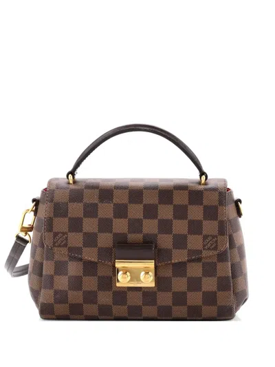 Pre-owned Louis Vuitton Croisette Handbag Damier Crossbody Bag In Brown