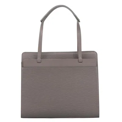 Pre-owned Louis Vuitton Croisette Leather Tote Bag () In Brown