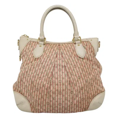 Pre-owned Louis Vuitton Croisette Pink Canvas Shoulder Bag ()