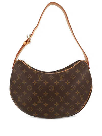 Pre-owned Louis Vuitton Croissant Handbag In Brown