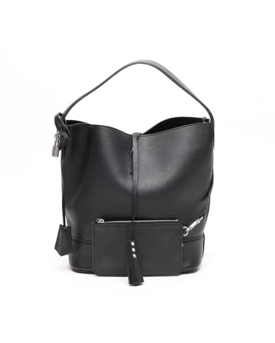 Pre-owned Louis Vuitton Cuir Nuance Nn14 Gm Bag In Black