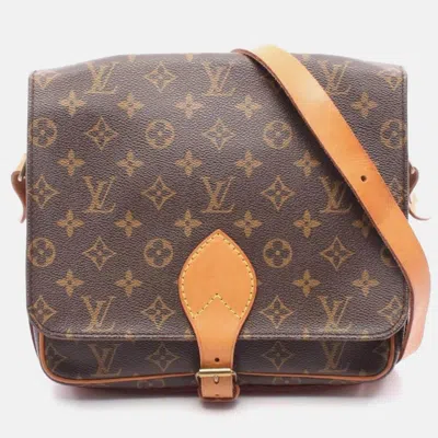 Pre-owned Louis Vuitton Cult Ciel Gm Monogram In Brown
