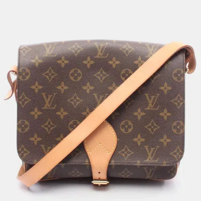 Pre-owned Louis Vuitton Cult Ciel Gm Monogram In Brown