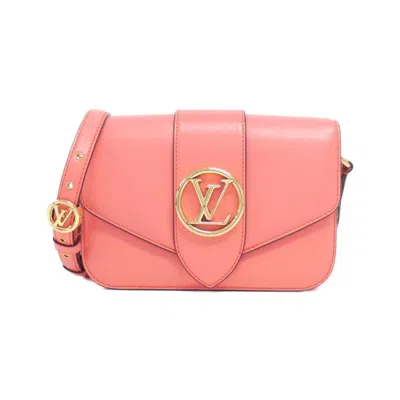 Pre-owned Louis Vuitton Dahlia Leather Shoulder Bag ()