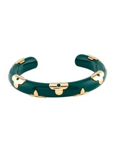 Pre-owned Louis Vuitton Daily Monogram Bracelet, 6.25" In Multi
