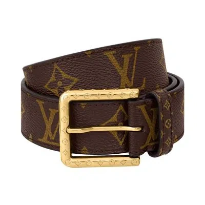 Louis Vuitton Daily Multi Pocket 30mm Belt In Brown