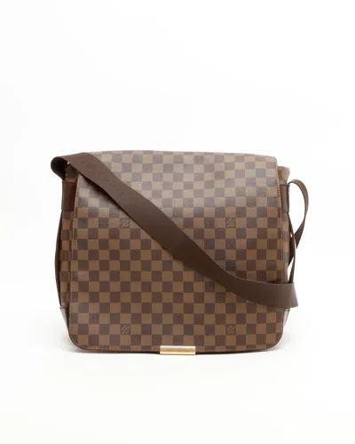 Pre-owned Louis Vuitton Damier Abbesses Messenger Bag In Brown