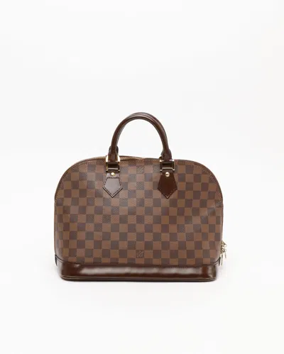 Pre-owned Louis Vuitton Damier Alma Pm Bag